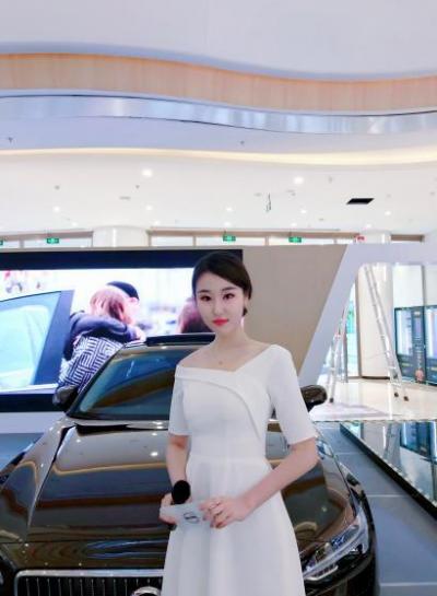 汽車活動(dòng)女主持人車展主持人