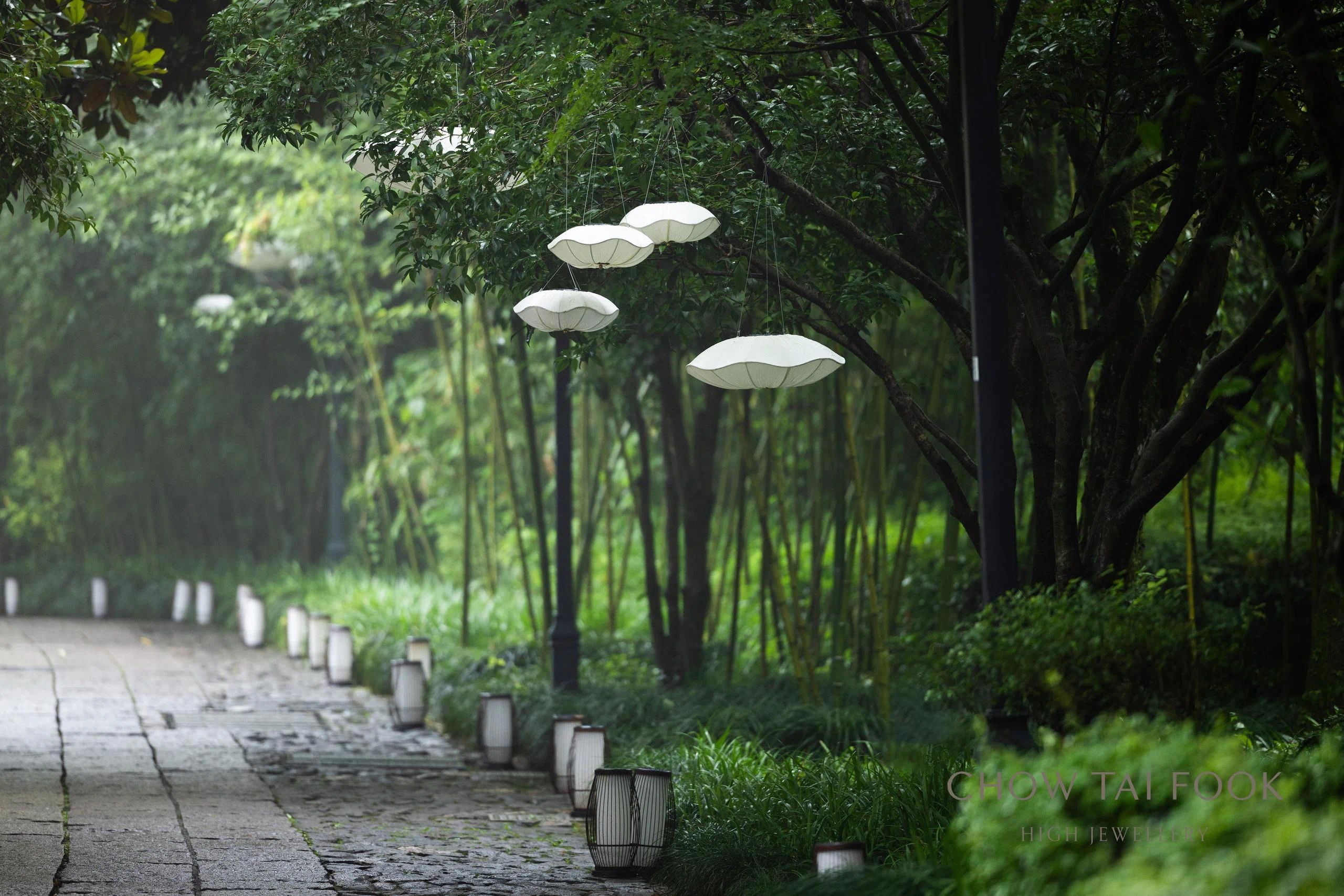 杭州創(chuàng)意活動場地丨周大福高級珠寶系列「和美東方Timeless Harmony」展覽
